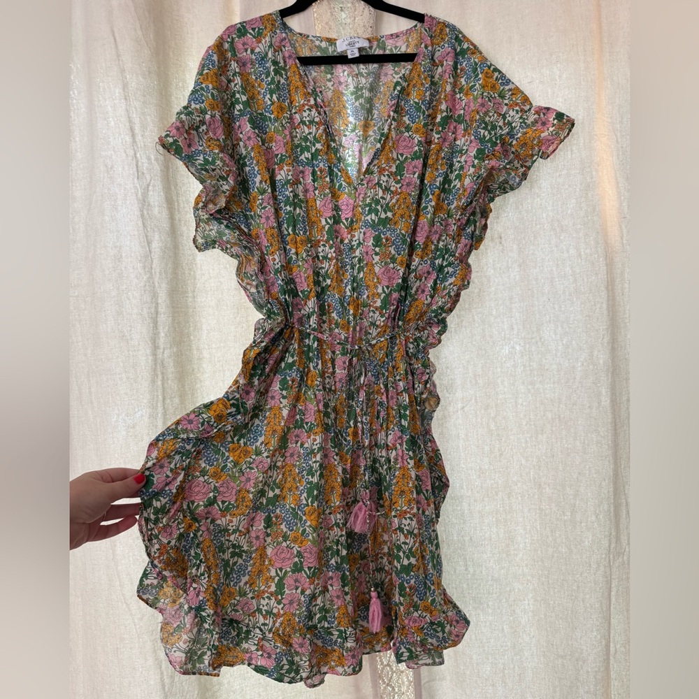J Crew Ruffle Tunic Dress